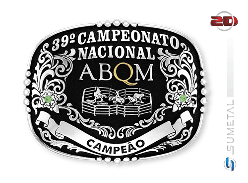 9240FJ -  Fivela Country Campeonato Nacional ABQM 2016
