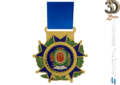 ET1041 PD - Medalha Brasão Personalizada