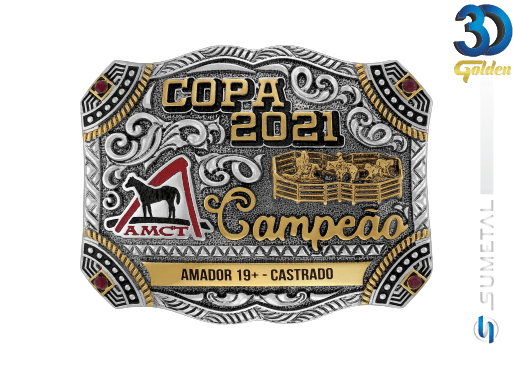 13410FE PD - Fivela Country Personalizada Copa AMCT 2021
