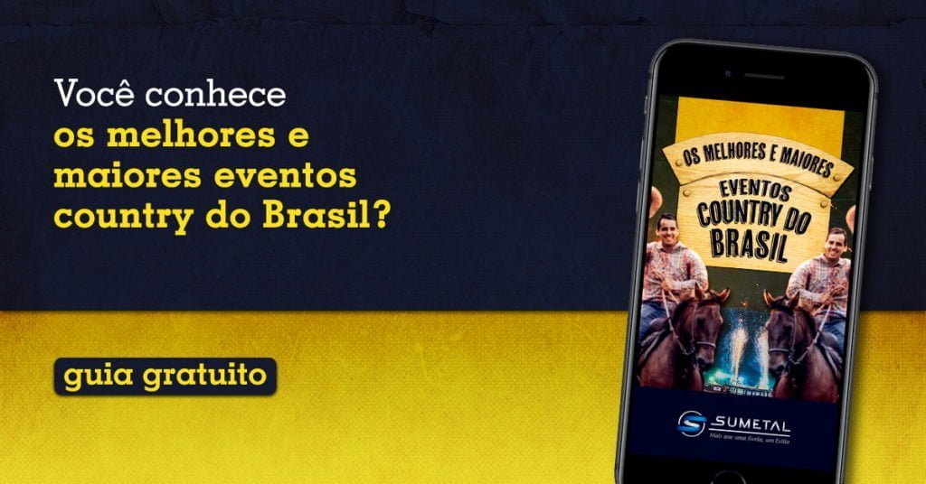 Você conhece os melhores e maiores eventos country do Brasil? Veja o guia gratuito