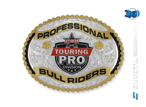 11415F PD - Fivela Country PBR PROFESSIONAL BULL RIDERS