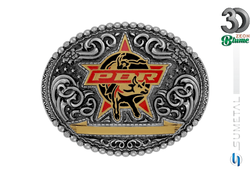 13235FE ND Fivela Country PBR Professional Bull Riders